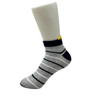 Athletic Special Design Ankle Length Socks |Free Size |Pack of 4 Pairs |With Third Heel
