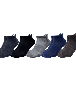 Bamboo Cotton - Sneaker Ankle - pack of 5 pairs