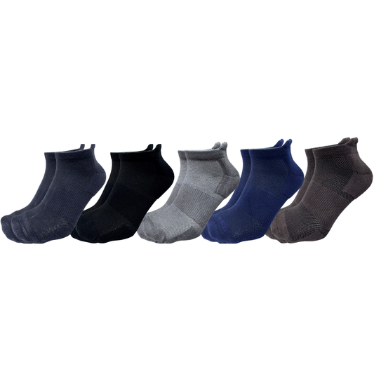 Bamboo Cotton - Sneaker Ankle - pack of 5 pairs