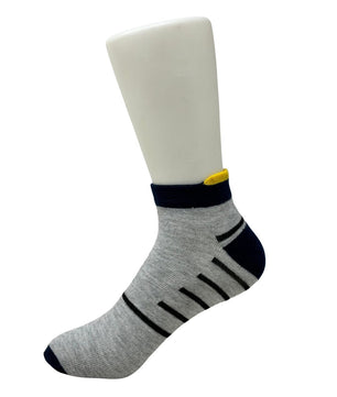 Athletic Special Design Ankle Length Socks |Free Size |Pack of 4 Pairs |With Third Heel