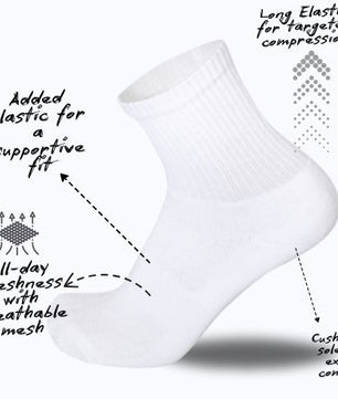 Custom Initials Socks – Pack of 6 Pairs